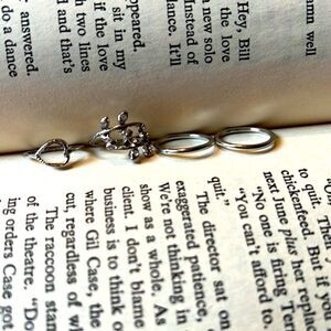 Set of 4 Pinky Rings Small Stackable Rings Sz 4